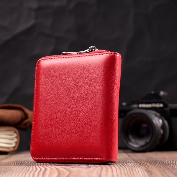 Симпатичний жіночий гаманець із натуральної шкіри ST Leather 22448 Червоний 22448 фото