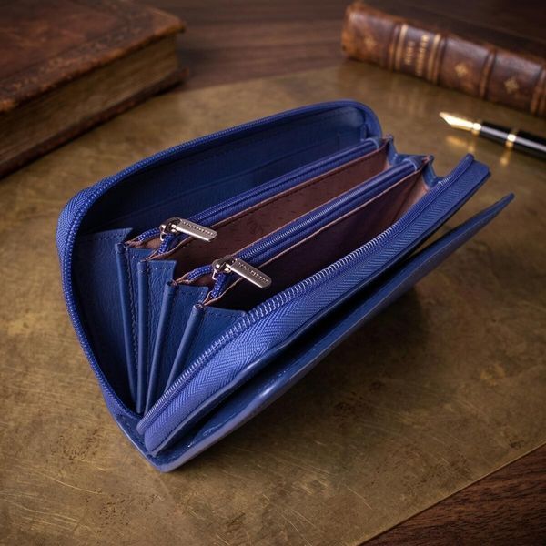 Жіночий гаманець Tony Perotti New Rainbow 1192 bluette (90089) Синій 90089 фото
