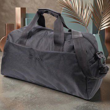 Текстильна дорожня сумка для поїздок спорту та туризму FABRA 22581 Чорна 22581 фото