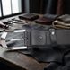 Класичний брючний пояс для чоловіків із натуральної шкіри GRANDE PELLE 11680 Чорний 11680 фото 3
